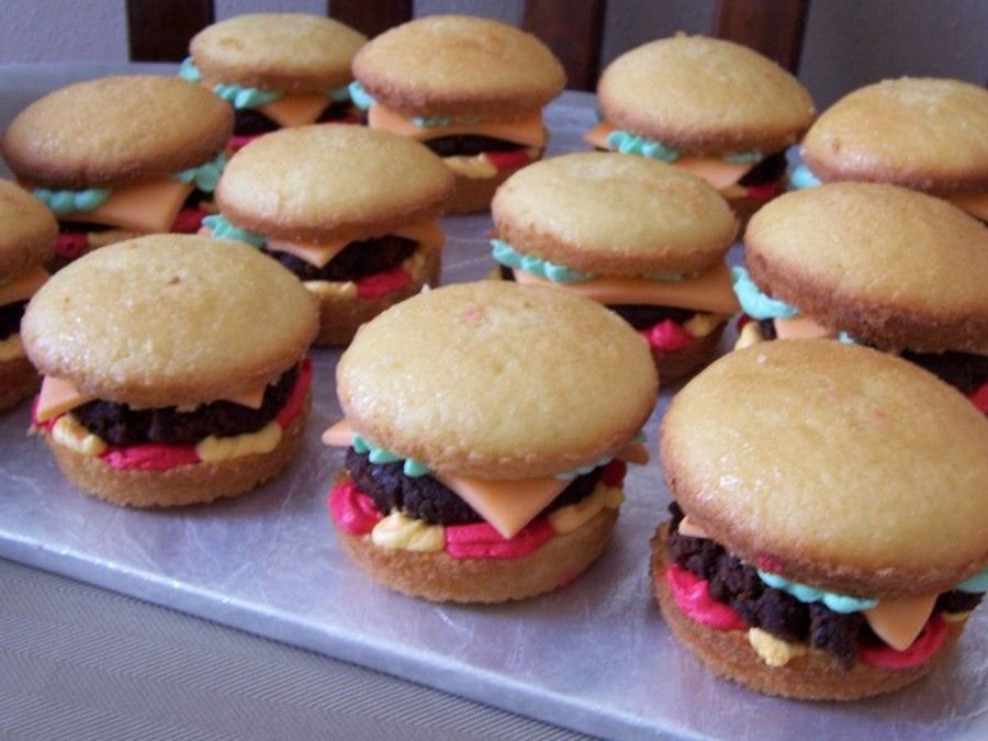 Cheeseburger Cupcakes