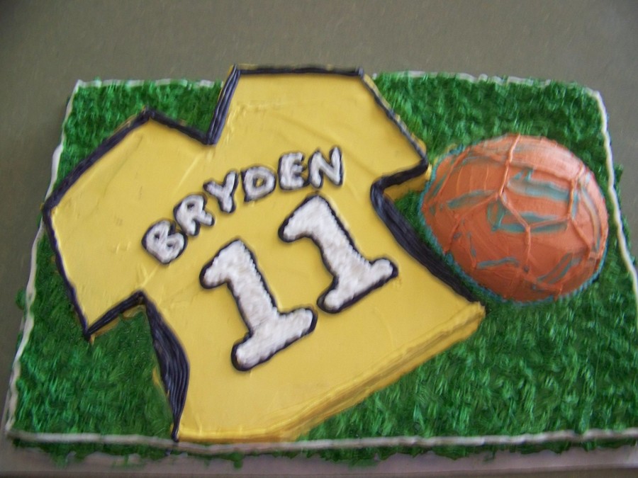 Soccer Jersey Cake
