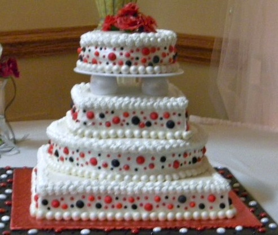 Square/round Wedding Cake