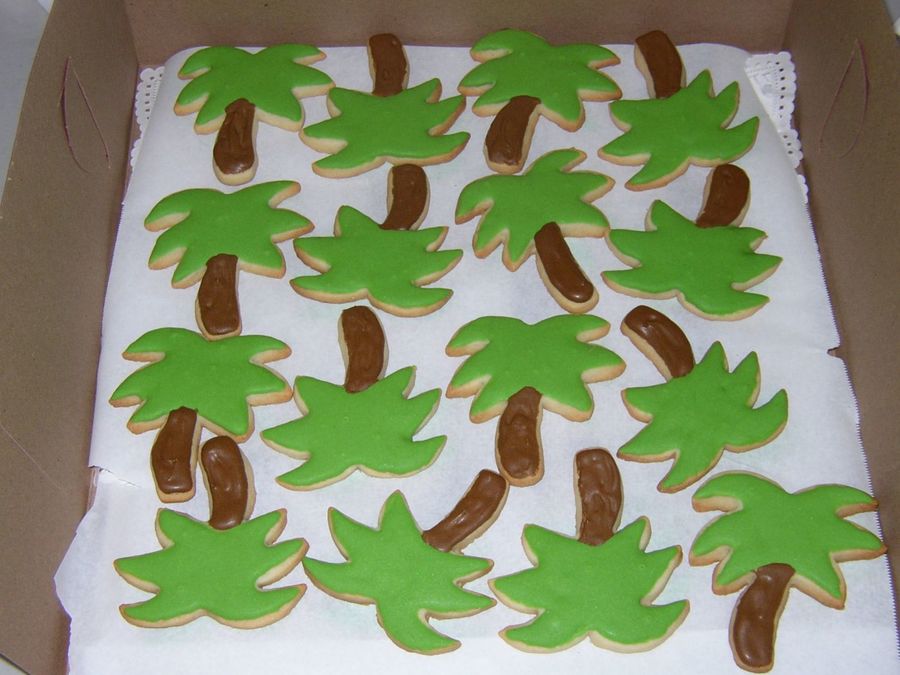 Palm Tree Cookies
