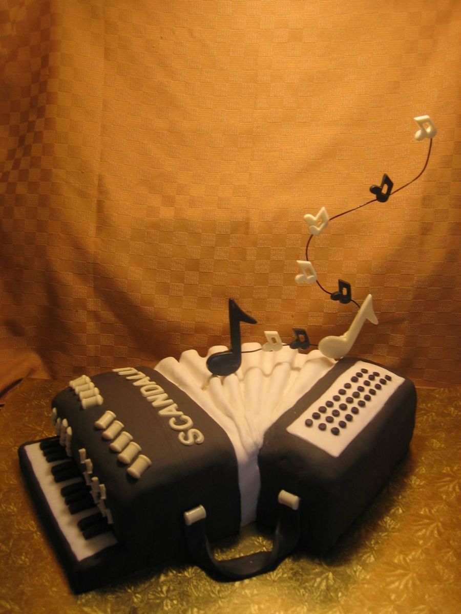 Accordion Birthday Cake