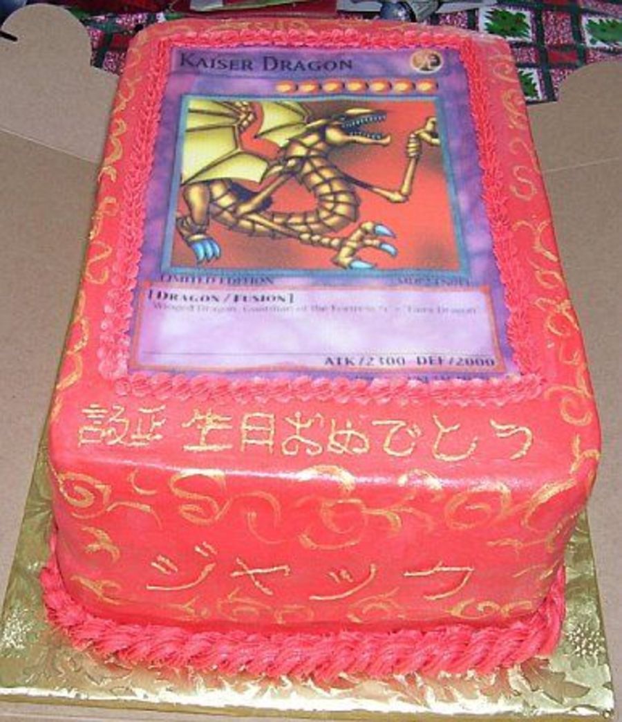 Yu-Gi-Oh Card - CakeCentral.com