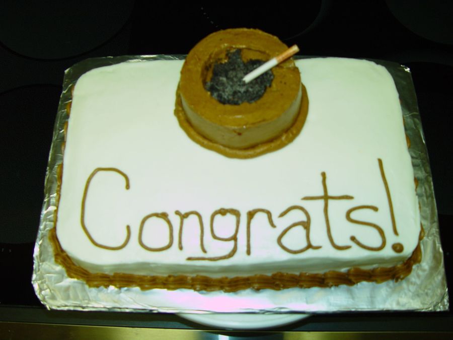 Quit Smoking Cake
