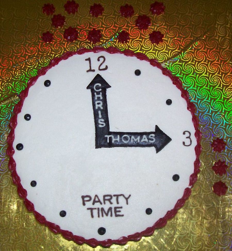 Clock Cake