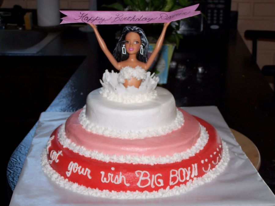 Three Tier Birthday Cake! - CakeCentral.com