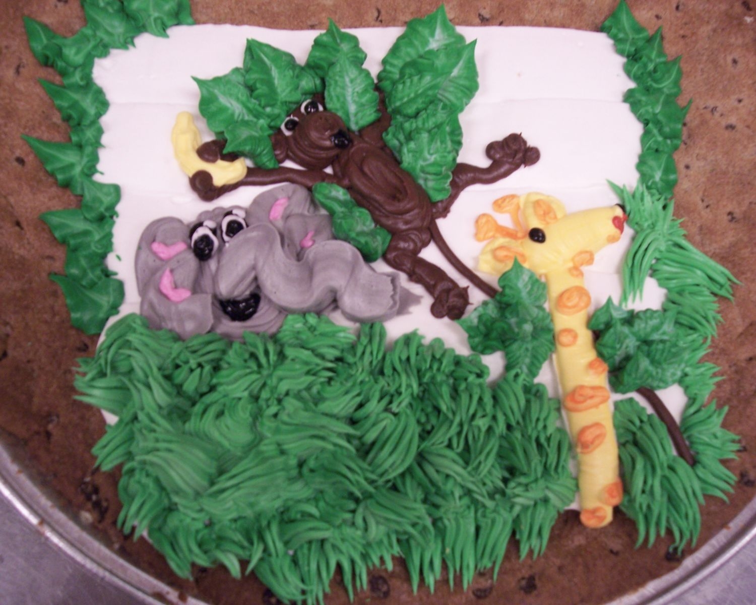 Animal Cookie Cake