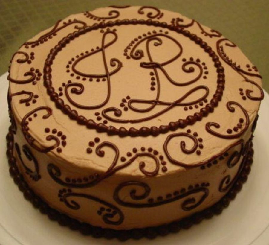 Chocolate Scroll Work