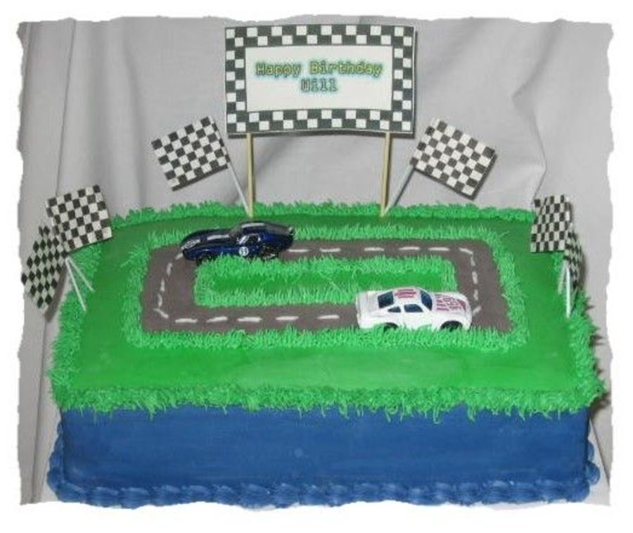 Race Track Birthday - CakeCentral.com