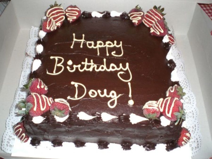 Birthday Cake For A CoWorker