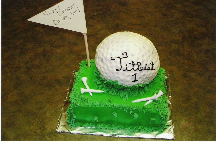 Buttercream Golf Ball