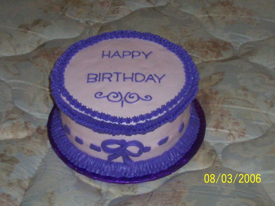 Purple And Pink Birthday