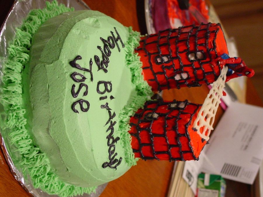 Spiderman Cake