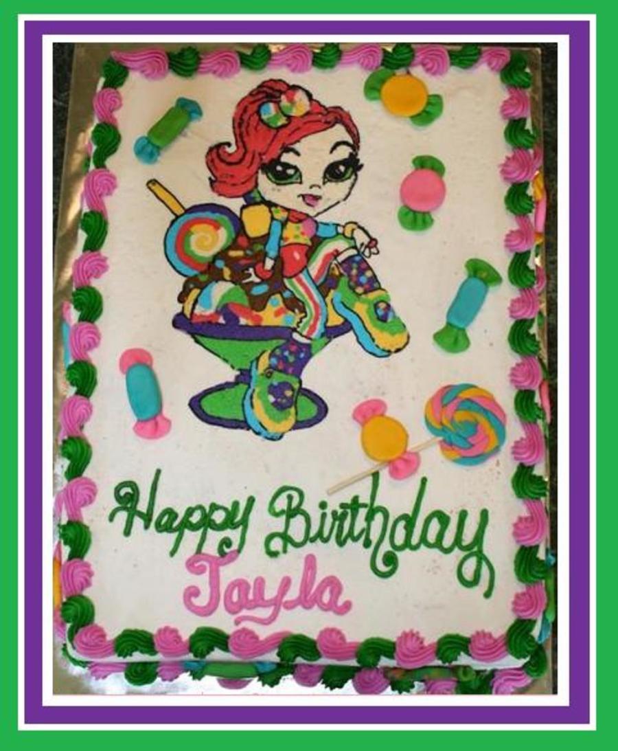 Lisa Frank Birthday Cake - CakeCentral.com