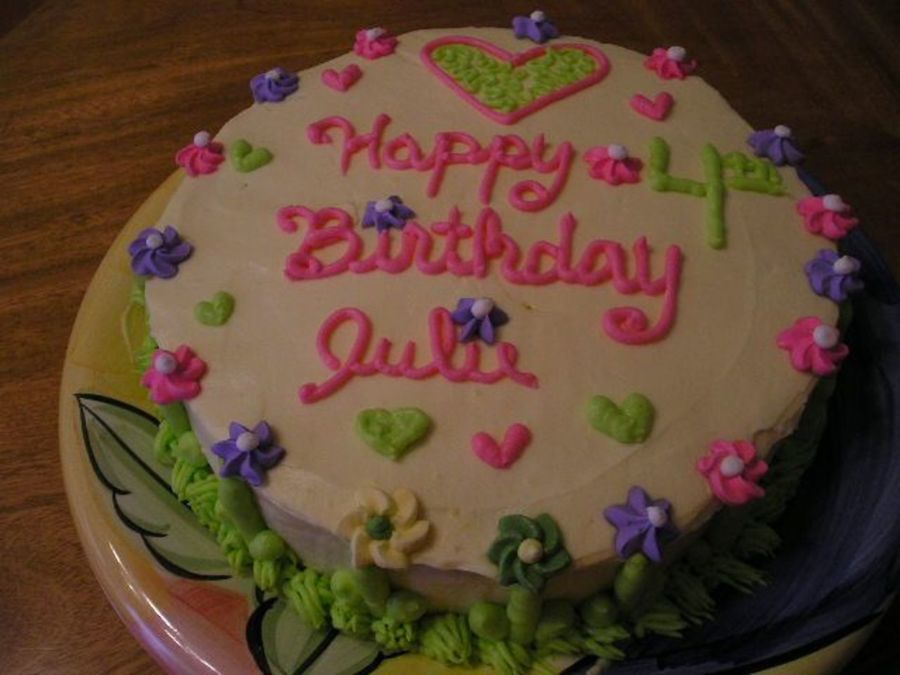 Diabetic Cake And Icing.