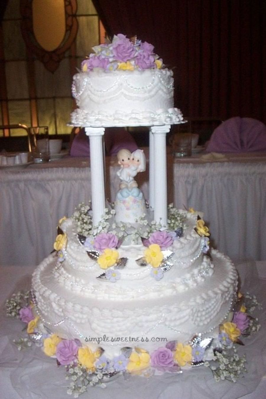 Precious Moments Wedding Cake