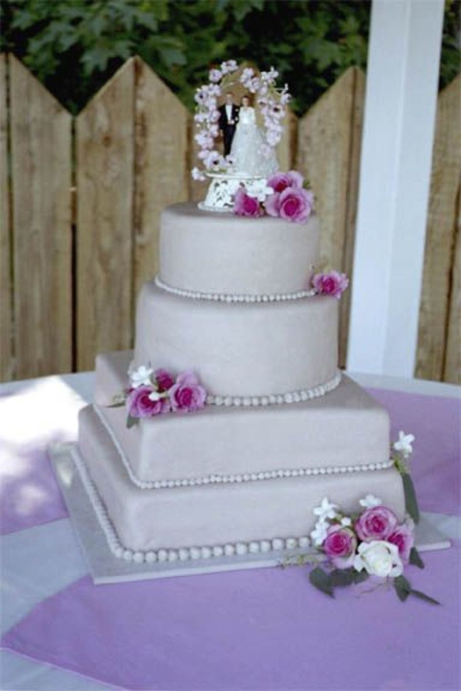 Marshmallow Fondant Cake