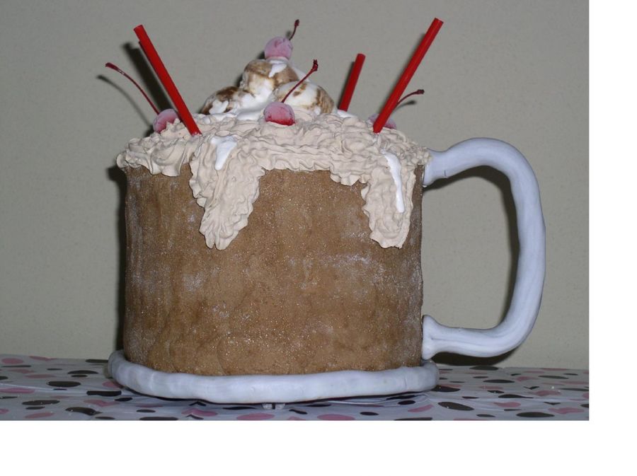 Root Beer Float Ice Cream Cake