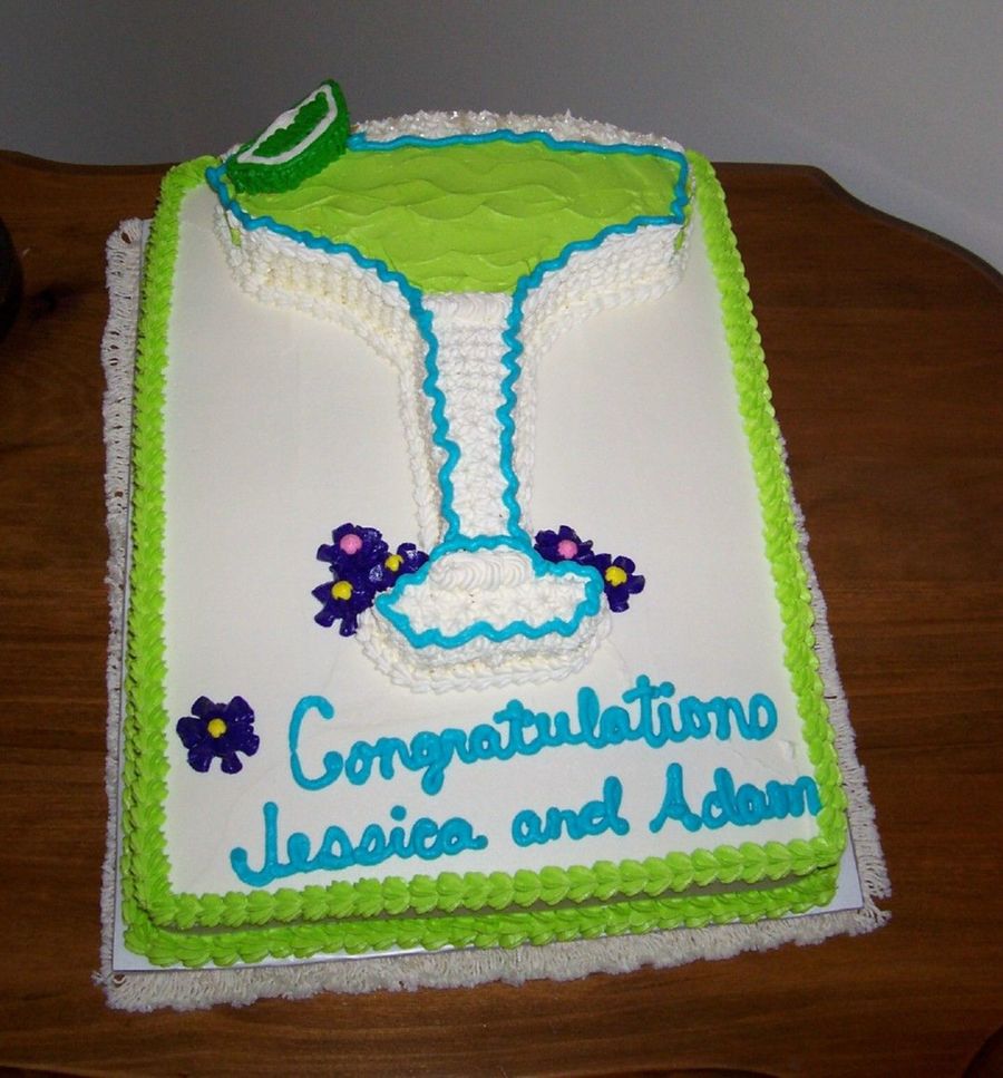 Margarita Glass Cake