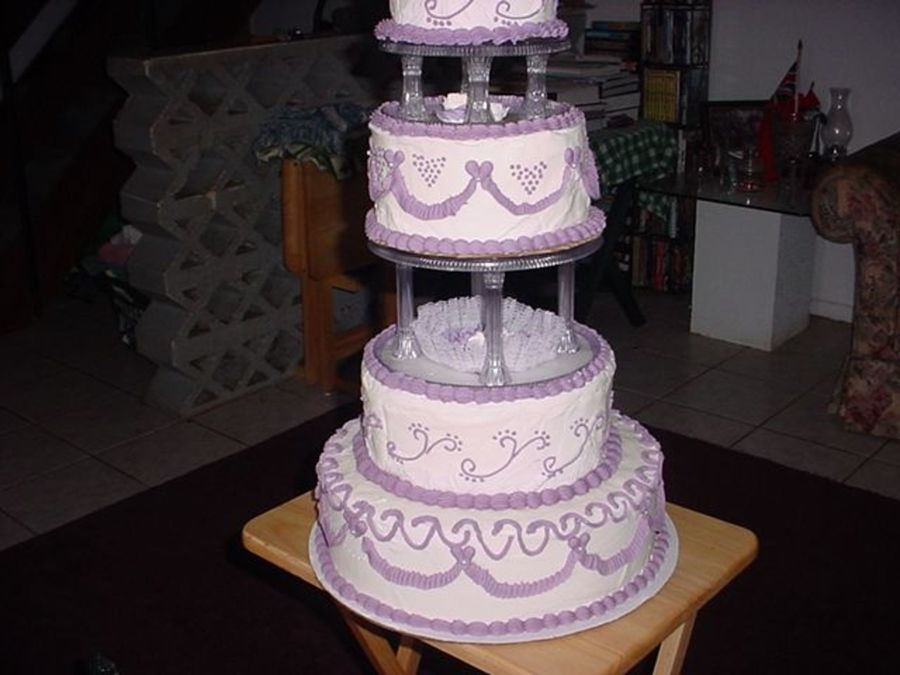 Styrofoam Wedding Cake