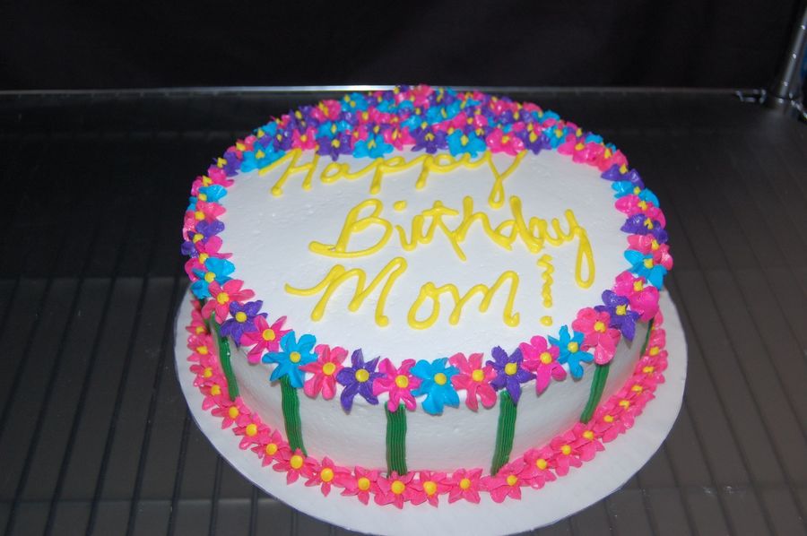 Flower Birthday Cake