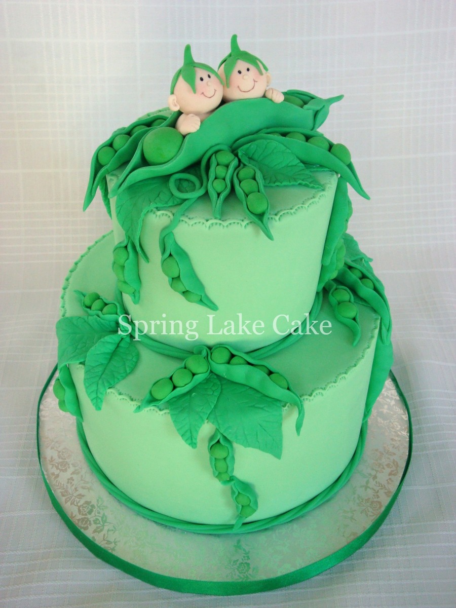 Two Peas In A Pod Cake
