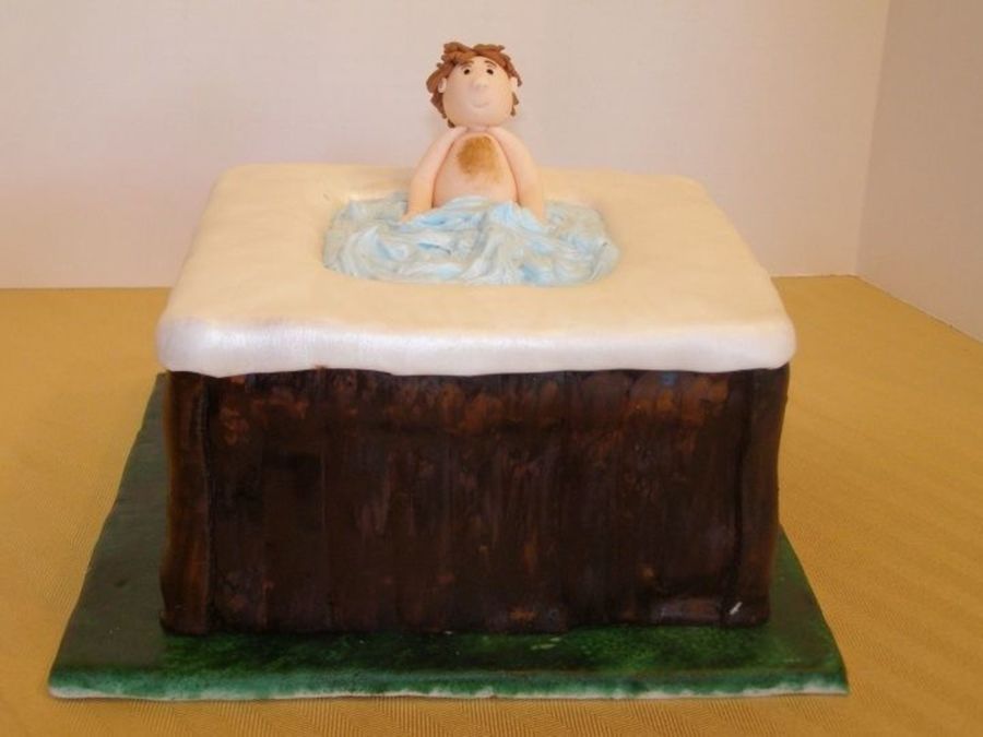 Hot Tub Cake