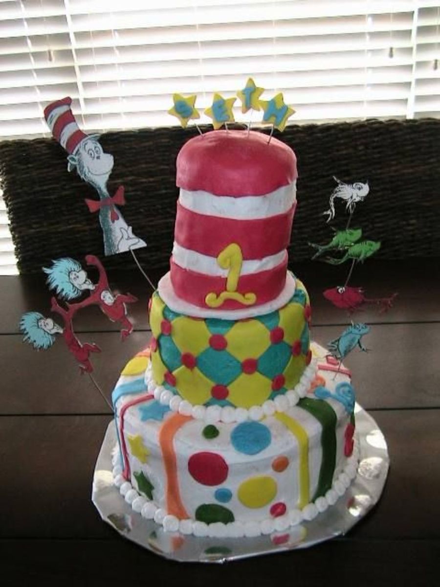Dr, Seuss Birthday Cake - CakeCentral.com