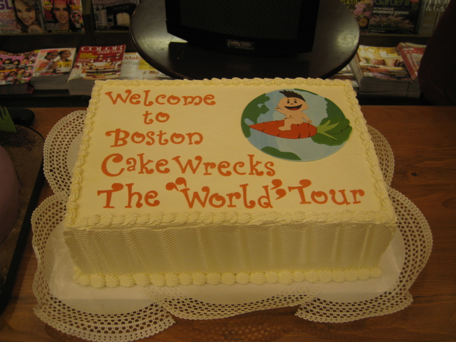 Cake Wrecks Sheet Cake