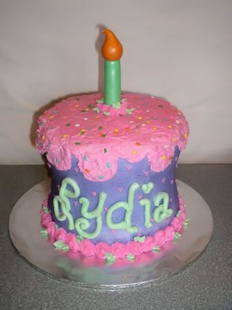 Lydia's First Birthday Cake