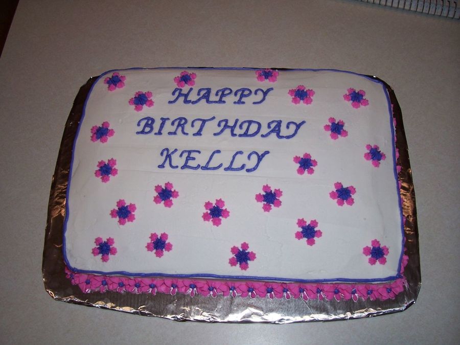 CoWorker Birthday Cake