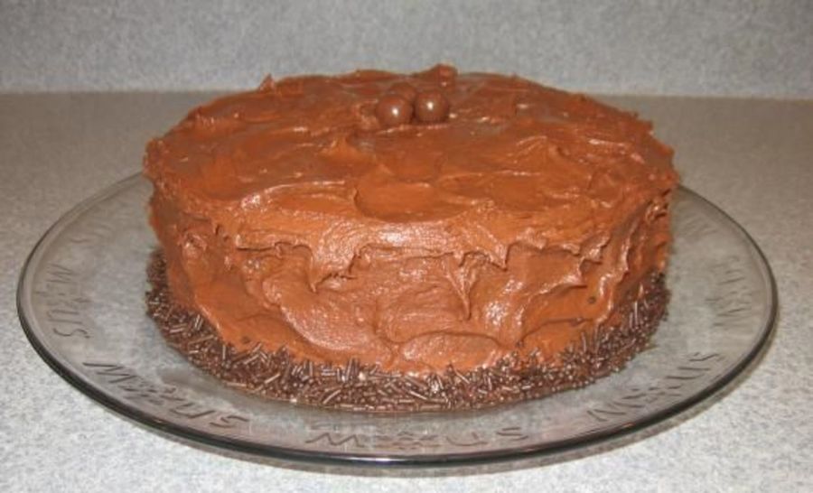 Double Choc. Kahlua Cake