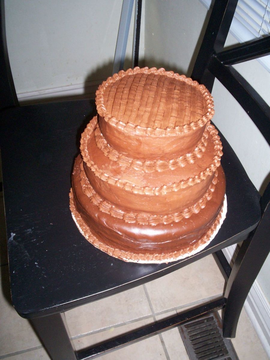 Chocolate CoWorker Birthday Cake