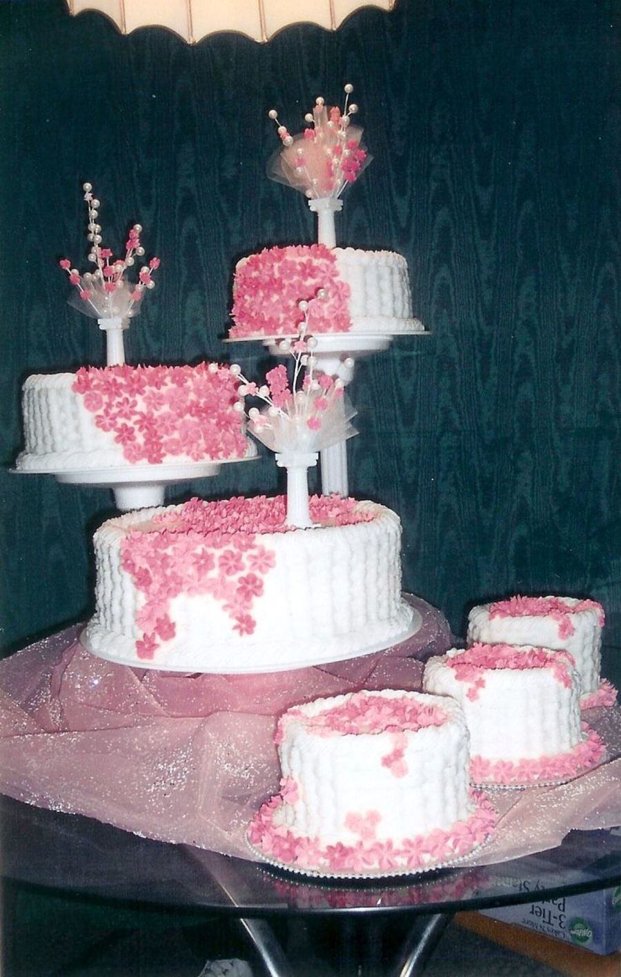 Pink Quinceanera Cake