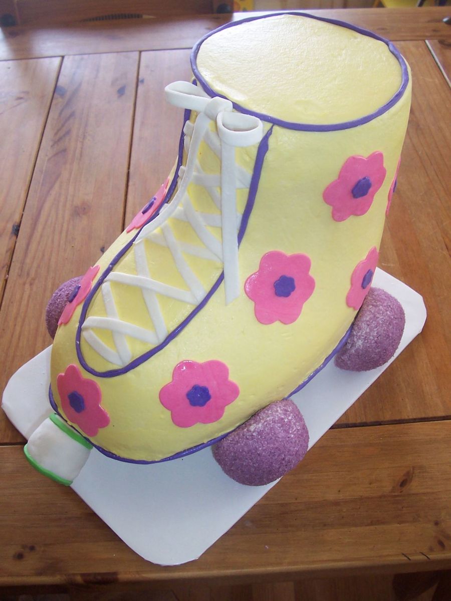 Roller Skate Cake