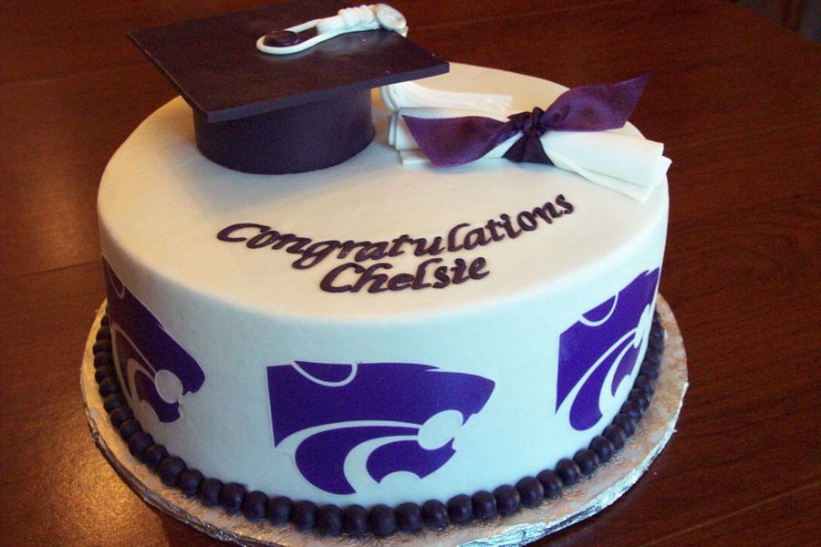 Ksu Graduation Cake