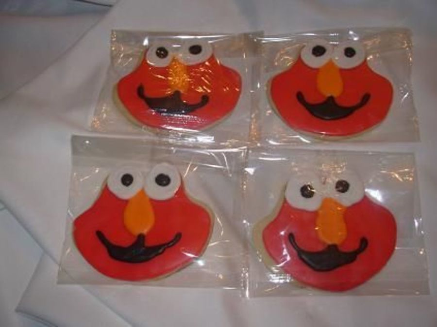 Elmo Cookies