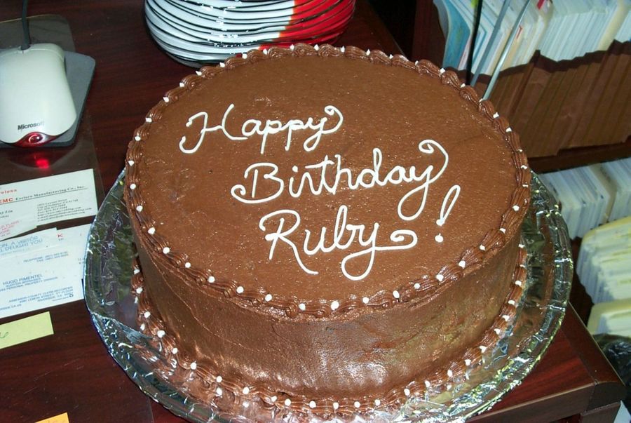 Double Chocolate Kahlua Cake