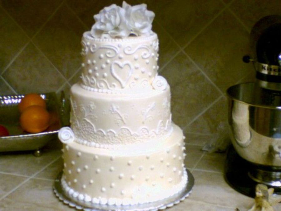 Fake Wedding Cake