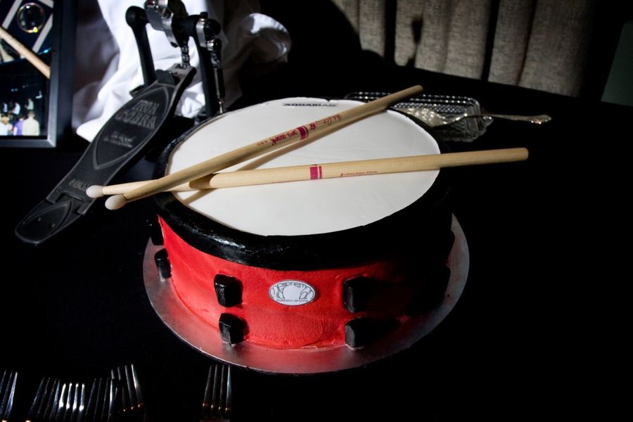 Snare Drum Cake