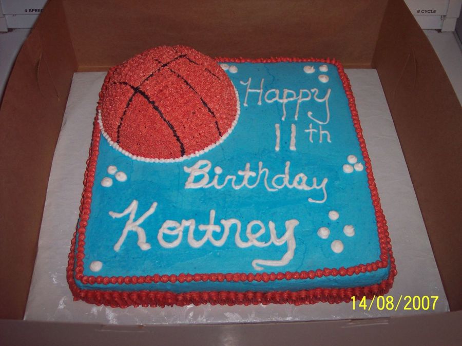 Basketball Cake