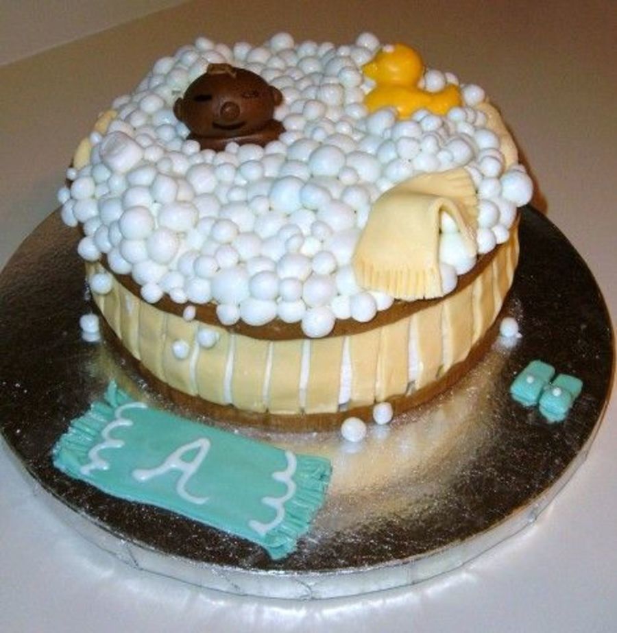 Baby Bubble Bath Cake