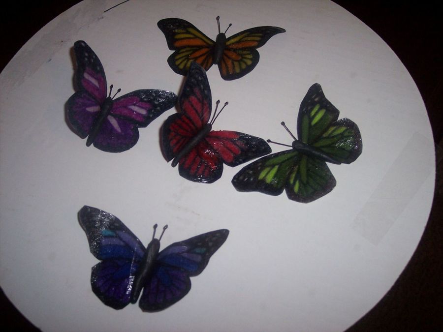 Rice Paper Butterflies