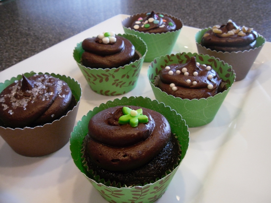 Chocolate Kahlua Cupcakes