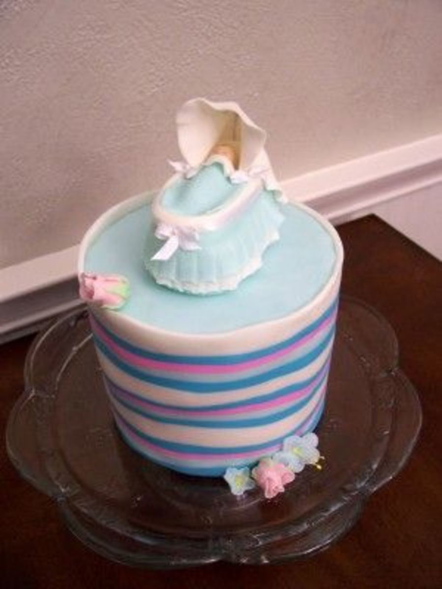 Baby In Baby Shower Cake