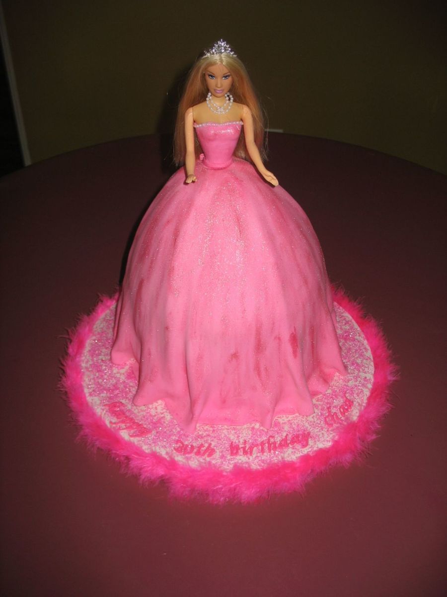 Barbie Doll Cake