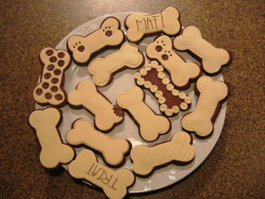 Dog Bone Cookies