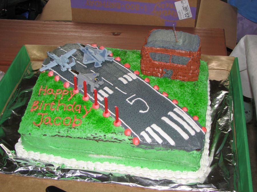 Airport Birthday Cake