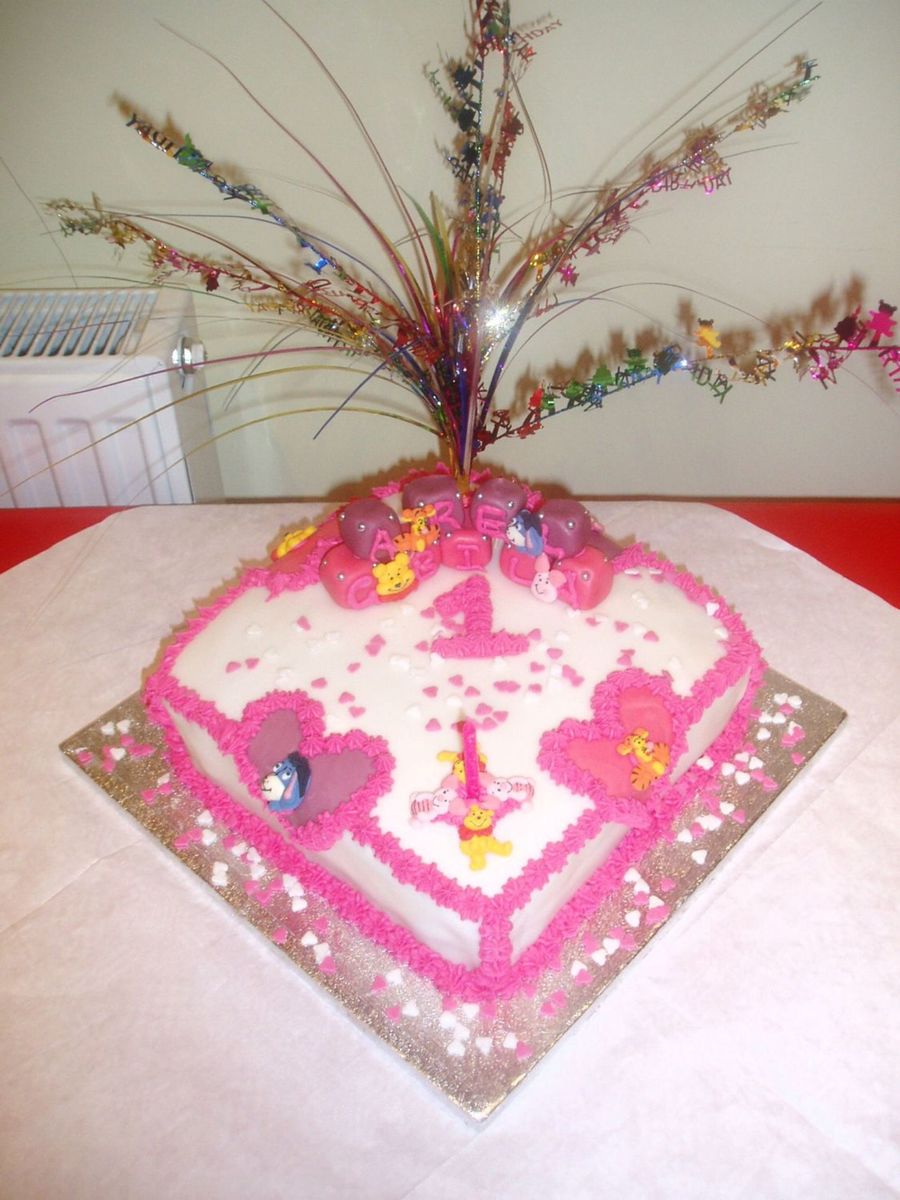 My Daughters First Birthday Cake