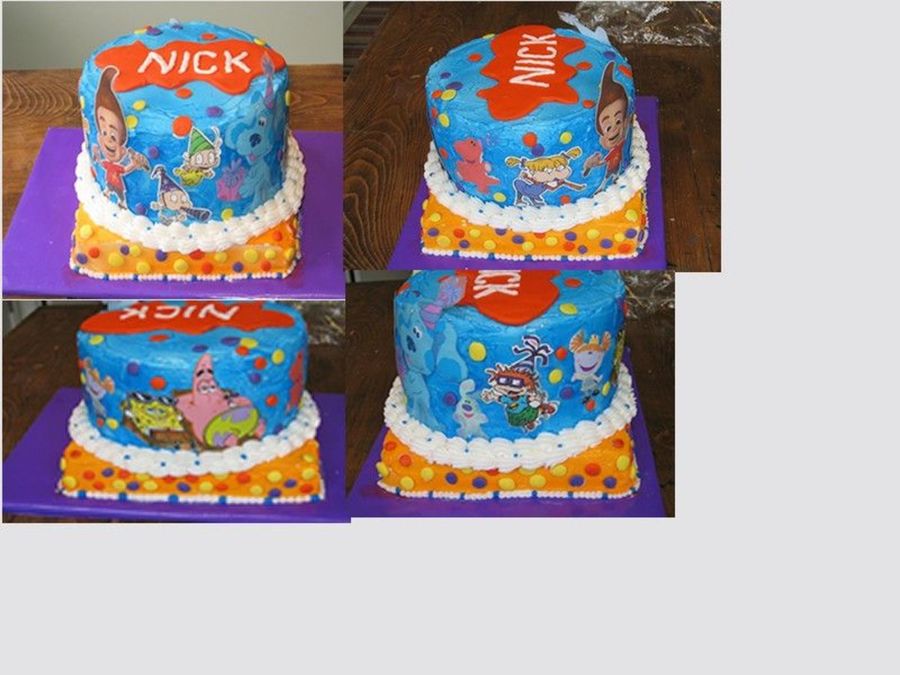 Nickelodeon Themed Cake