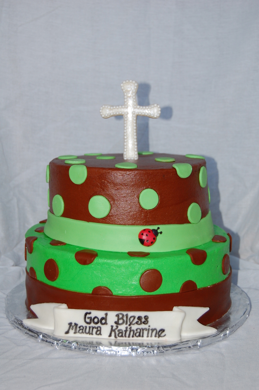 Baptism Cake